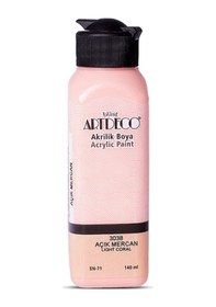 Resim Akrilik Boya 140ml Açık Mercan 3038 No Color 