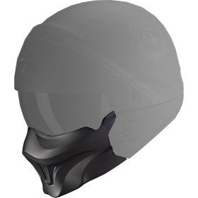 Resim Scorpion Combat Evo Için Maske (Mat Siyah) 
