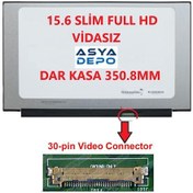 Resim Asus Uyumlu X530Uf Ekran 15.6 Slim 30 Pin Ips 