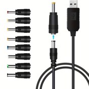 Resim 8 adet, USB 5V'dan DC 12V'a Güç Adaptörü, USB A Tipi - DC 12V Dönüştürücü, USB Güç Kaynağı, Bilgisayarlar ve Çevre Birimleri Aksesuarları için Uygundur 