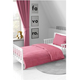 Resim Mimosa Pamuklu Ranforce Tek Kişilik Nevresim Seti - Şeker Pembe 