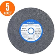 Resim Rodex Taşlama Bıçak Bileme Taşı Taş Motoru 200x25x20 Mm - 60 Kum (5 ADET) 