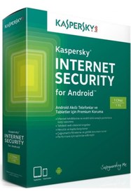 Resim Kaspersky Internet Security for Android Cep Telefon Virüs Programı 