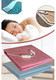 Resim Çift Kişilik Elektrikli Battaniye Çok Renkli 