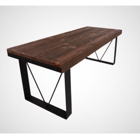 Resim NT Concept Ntconcept Doğal Ahşap Yemek Ve Toplantı Masası(85CM-250CM) 