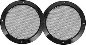 Resim UKCOCO 2adet Hoparlör Ağı Araç Sistemi Için Pratik Ve Dayanıklı Hoparlör Kafesi Loudspeaker Koruyucu Net Kapağı 