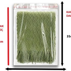 Resim 18x30+5 Berrak O.p.p. Toz Tutmayan Yapışkan Bantlı Saklama Poşeti 100 Adet 