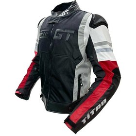 Resim Forte GT Tıtan Red Black 4 Mevsim Motorcu Montu 