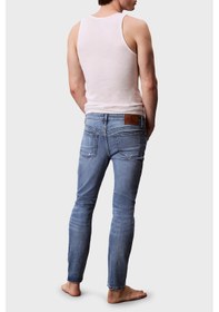 Resim Calvin Klein Erkek Kot Pantolon Lv04rc712g X6s Mavi Mavi 