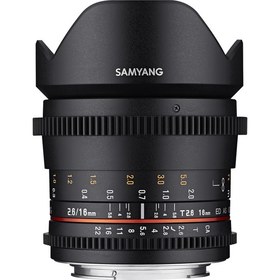 Resim Samyang 16mm T2.6, Sine Lens, Sony E Uyumlu 