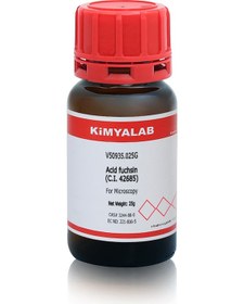 Resim Kimyalab Asit Fuksin Acid Fuchsin For Microscopy 25 G 