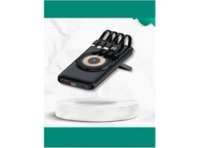 Resim Kensa Powerbank 10.000 mAh Hızlı Şarj Özellikli 22.5W Çoklu USB Çıkışlı Taşınabilir Şarj Cihazı 