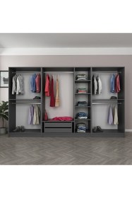 Resim Minar Kale 210cm 7 Bolme 2 Cek Gıyınme Dlp Antr 