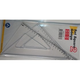 Resim Ark Gönye Seti 26CM x 45 Derece - 26 cm x 60 Derece Code No: 518 