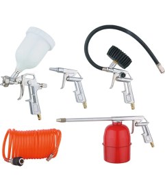 Resim Wufu Hava Kompresörü Alet Seti 5 Parça 