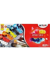 Resim 12 Renk Guaj Boya Tüpleri, 12 Ml 0 