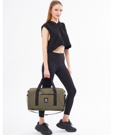 Resim Superbag Seyahat Spor Çantası Haki Kadın Erkek Unisex 