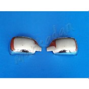 Resim Renault Kangoo Krom Ayna Kapağı 2002-2007 2 Parça Paslanmaz Çelik 