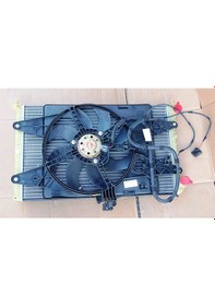 Resim Doblo 1.9 Klimalı Radyatör Fan Motoru Kondenser Set 