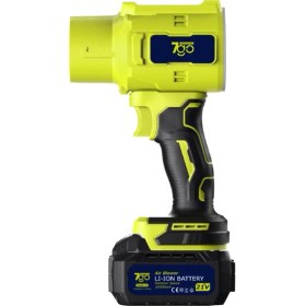 Resim 7go 7GAB01 21V Kablosuz Hava Üfleyici | 32.000RPM Turbo Fan, 12.000MAH Batarya, Bahçe & Araç Kurutma, Toz Temizleme 