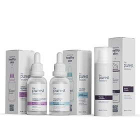 Resim The Purest Solutions Yoğun Nem Destekli & Yaşlanma Karşıtı ve Göz Çevresi (Morluk ve Torbalanma) Bakım Seti 