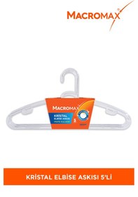 Resim Kristal Elbise Askısı 5 Adet 