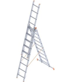 Resim Ennalbur Saraylı 3X9 A Tipi Sürgülü Merdiven 7.41 M 