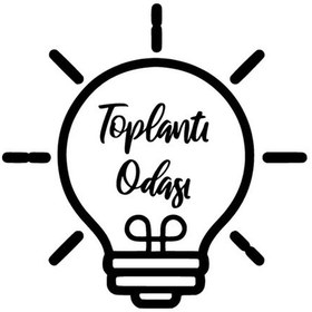 Resim Toplantı Odası Sticker 10 X 10 Cm 