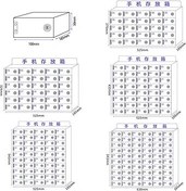 Resim Akrilik Duvara Monte Kilitli Telefon Soyunma Kutusu - Ofis için Güvenli Mobil Depolama Dolabı - Çalışanlar için 50 Izgaralı Kasa - 20/25/30/40/50/60 Kapasite 