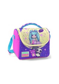 Resim Coral High Pembe Mor Anime Baskılı Kız Çocuk Yalıtımlı Beslenme Çantası 11735 