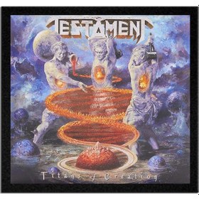Resim Beam Dijital Testament Titans of Creation Albüm Arma Peç Patch Yama 
