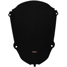 Resim GP Kompozit Yamaha R25 2019-2024 Uyumlu Ön Cam Siyah 30 cm 
