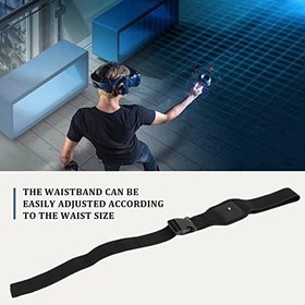 Resim Sistem İzleyici Puck için VR İzleyici Kemeri - Sanal Gerçeklikte Bel ve Tam İzleme için Ayarlanabilir Kemer Kayışı 