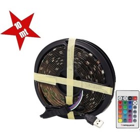 Resim Rgb Şerit Led 10 Metre 