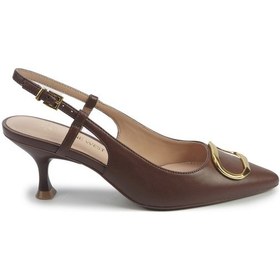 Resim Nine West Altası 5pr Kahverengi Kadın Topuklu Ayakkabı 000000000102012554 Kahverengi 