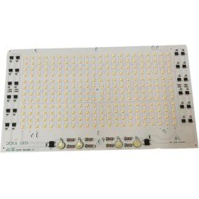Resim Dora Led 220V 200W 2835 SMD Ledli Hazır Projektör Ledi Gün Işığı 220 Volt 200 Watt 
