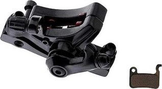 Resim SPARKLE Bisiklet Disk Fren Kaliperi Ön 160mm Adaptörlü Balata Dahil Siyah ÖN 