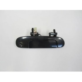 Resim Hushan 1999 - 2002 Mazda 323 Familia Ön Kapı Dış Açma Kolu Sağ Siyah (Boyanır Tip) (Hushan) (Oem NO:B25D58410) 