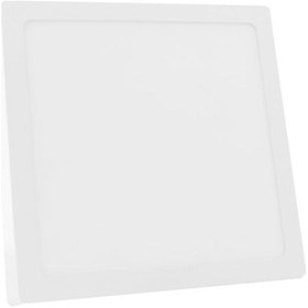 Resim 18w Sıva Üstü Kare Led Panel Beyaz Işık Beyaz 