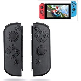 Resim Wondernest Ve Sol Siyah Sağ Oyun Kablosuz Joypad İçin Gamepad Denetleyicisi Bluetooth Anahtar Fa 