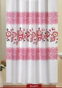Resim Evdy Duş Perdesi 6091 Model Çift Kanat 2X100X200 Cm Çok Renkli 