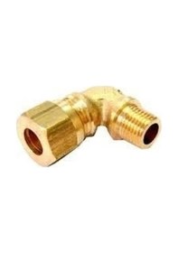 Resim Sarı Pirinç Yüksüklü Dirsek 9.52mm - 1/4 