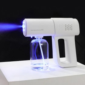 Resim Swico Remado Uv Mavi Işıklı Nano Dezenfektan Dispenseri 380 ml Beyaz Renk (Yurt Dışından) 