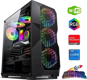 Resim Rogame I5 12400F 16GB DDR4 480SSD 8GB RX580 Oyun Bilgisayarı 