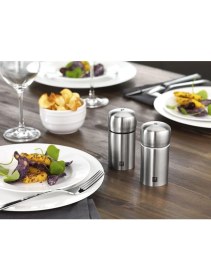 Resim Hepta Collection Zwilling Tuz-Karabiber Değirmen Seti, Paslanmaz Çelik, Gümüş Rengi, 100 ml 