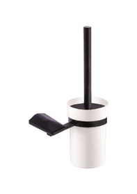 Resim Penta Pnm4883 Nova Black Klozet Fırçası Seramik Beyaz 