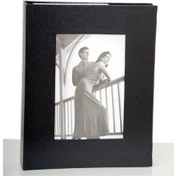 Resim 10 x 15 CM 200'lük Deri Pencereli Fotoğraf Albümü 