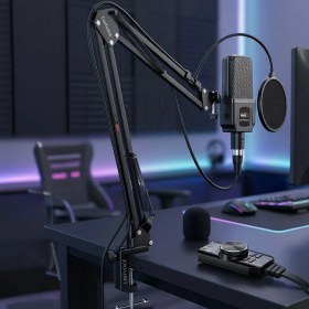 Resim Midex Gm-Pro-Stb Gaming 7.1 Ses Kartı ve Mikrofon Seti Canlı Yayın Lol Pubg 