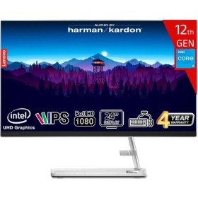 Resim Lenovo Ideacentre Aıo 3 24ıap7 Intel Core I5-12450h 8gb 512gb Ssd Intel Uhd Graphics 23.8 Fhd Ips Freedos F0gh01gdtr-8512 Klavye+mouse Beyaz All In One Bilgisayar-18254 