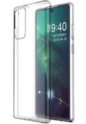 Resim HappyCase Samsung Galaxy Note 20 Kılıf Lüx Şeffaf Silikon 